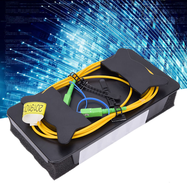 Fiberoptisk OTDR-lanseringsskabelboks Sc APC-Sc APC OTDR-fiberring Single Mode 500M