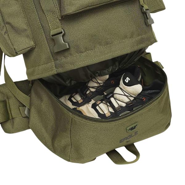 【NX】Tactical Backpack, Eagle Green, 70L Capacity 1550