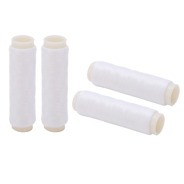 4 stk. 100/200m usynlig nylon fiskegummibånd Line Høj elastisk fisketilbehør Nummer 2