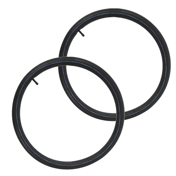 2 stk Sykkelrør Schraderventil Små hjul Folding Sykkel Innertube Sykkeltilbehør 22x2,125