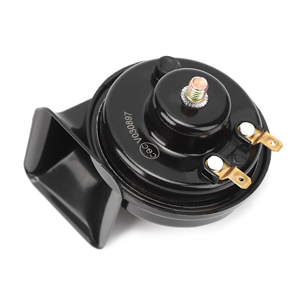 Universal bilhorn 12V 105dB Truck Dynamic Speaker Monofonisk snegl Sort Vandtæt