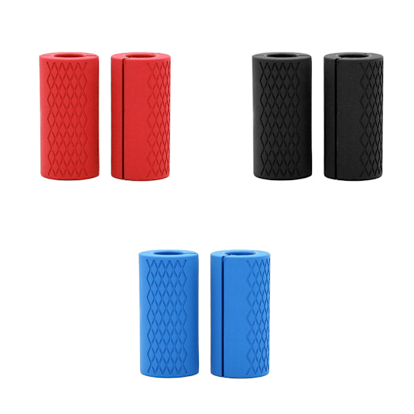 Silikoninen painonnosto tangon ote Käsi suoja Pull Up Tape Arm Blaster Adapter painonnosto Ergonomisen muotoilun rentouttava helpotus