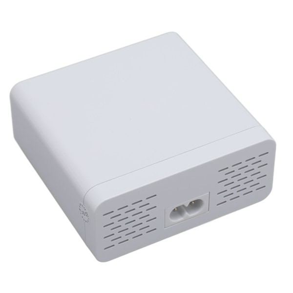 USB Laddstation 87W USB A USB C Laddare Hub med 6 portar LCD-skärm QC3.0 PD Snabbladdning USB Power Strip 100‑240V US-kontakt
