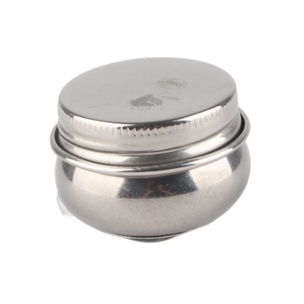 Rustfrit stål oliemalingskop Dobbelt/Enkelt Dipper Palette Container Kop (F-332)