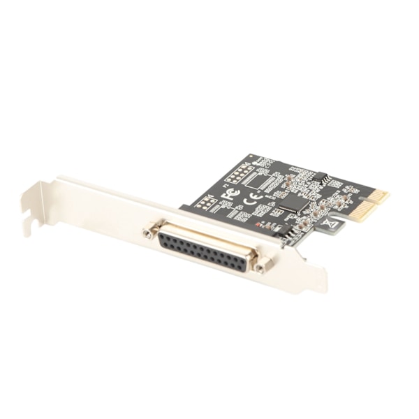 PCIE-utvidelseskort PCI Express 1X IEEE 1284 DB25 Parallellport Skriverport Bredt Bruksområde Adapterkort