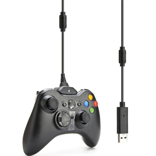 USB laddare Spel- och laddningskabelsladd för Xbox 360 trådlös handkontroll Laddkabel Laddlinje