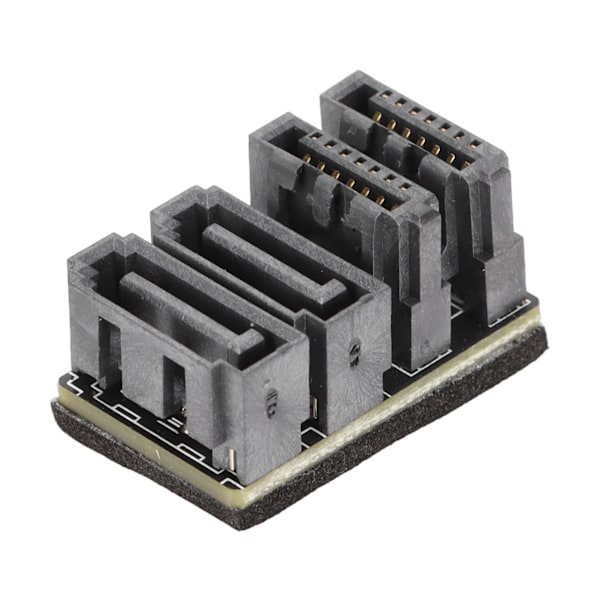 SATA 7Pin Dual Interface Båda sidorna 90 Degree 180 Degree Styrning 12G High Speed ​​Moderkort SATA 7Pin Dual Adapter För PH572 180 Degrees