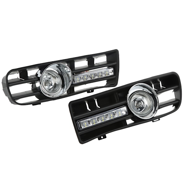 2kpl H3 sumuvalosäleikkö LED DRL-lampulla 1997-2006 TDI MK4:lle