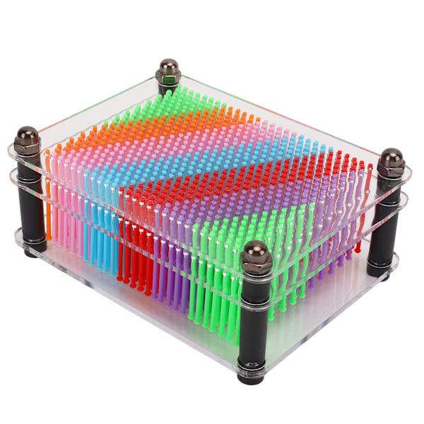3D Pin Skulptur Håndaftryk Ansigtsmodel Transparent Akryl Klon Sjov Prank Legetøj til Børn S