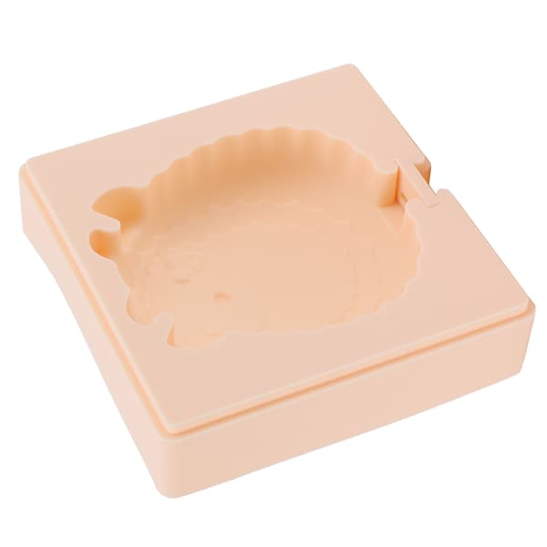 【NX】Silikonisform DIY Ice Bar Maker Barnisbrett holder med pinner OransjeFår