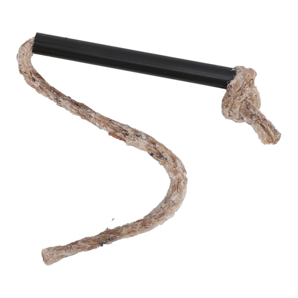 Kannettava Tinder Cord Fire Starter alumiinipalkeella Vedenpitävä Wax Wick Fire Starter
