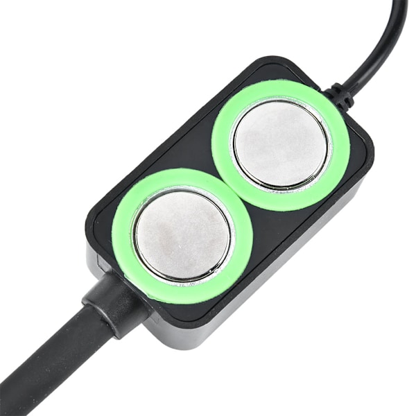 Ompelimukoneen valo Bright Lamp 3 tasoa kosketus säädä joutsenkaulavalaisin 100~240V (musta EU-pistoke)