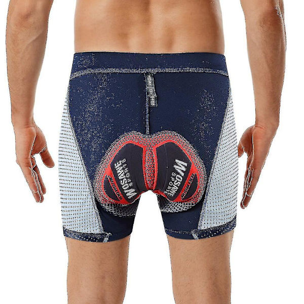 Cykelshorts Herr Pro Stötdämpande Vadderade MTB Landsvägscykel Underkläder XXL BL151-R