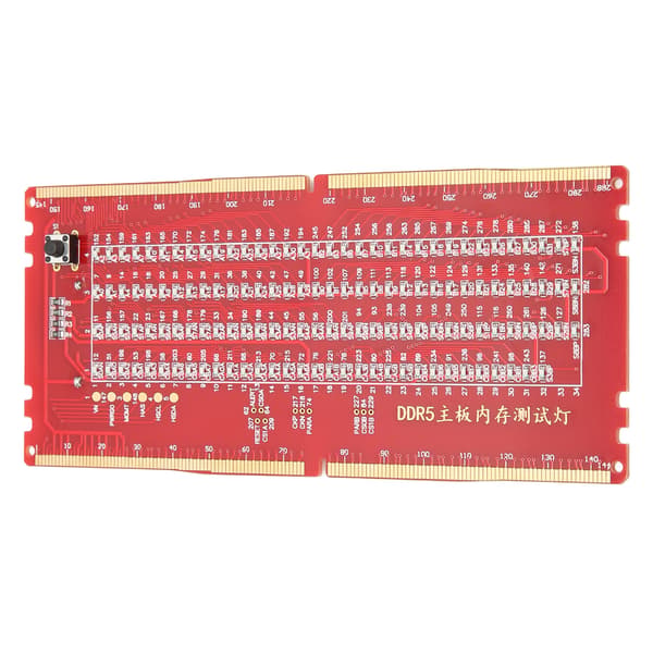 DDR5 Memory Tester Luminous Diode Sikker Holdbar Stabil Desktop Memory Tester Kompatibel med hukommelsescomputerreparation
