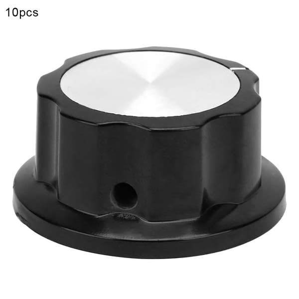 【NX】10 st Potentiometer räfflade knoppar Bandomkopplare Vridknapp Volymkontroll Cap Kit (MF A05)