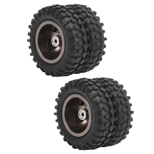 2st 55 mm aluminiumlegering bakdäck reservdelar Passar för WPL D12 1/10 RC lastbil (D12‑010T)