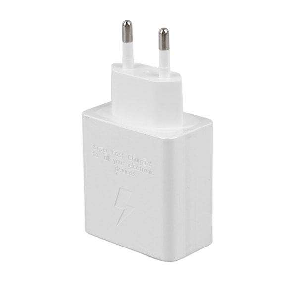 65W USB C telefonladdare Dubbel typ C enkla USB-portar EU-kontakt 100‑240V Universal USB C väggladdare för bärbara telefoner