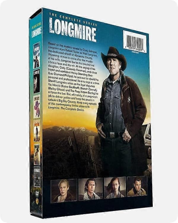 Longmire Den Komplette Serie Sæson 1-6 DVD 15 Discs engelsk version Box Se