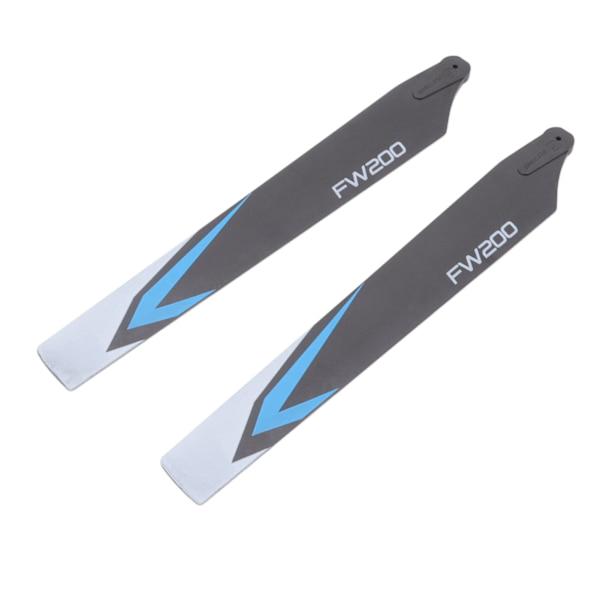 Fjärrkontroll Helikopter Propeller Hög seghet Säker RC Helikopter Tillbehör för Fly Wing FW200 Blue