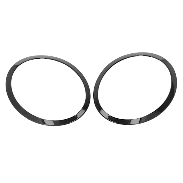Par strålkastarring glänsande svart vänster höger 51137149905 Ersättning för Cooper Clubman R55 2008-2015