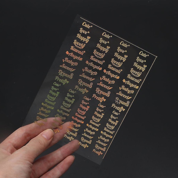1 arkki englanninkieliset kirjaimet hartsitäytemateriaali Epoksihartsi mold täyttötarvikkeet askarteluihin korujen valmistustarvikkeet
