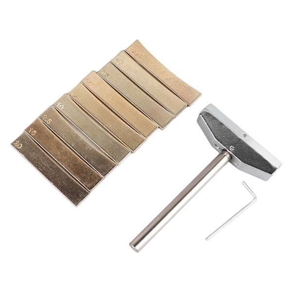 Gitar Freboard Installasjonsverktøy Fret Voard Press Caul Innsatser Inlay Tool for Luthier