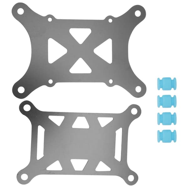 Glasfiberplade med vibrationsdæmpningsplade til RC Pixhawk PX4 APM-fly
