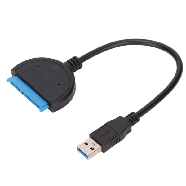 SATA-kabel SATA till USB 3.0 höghastighetsöverföring 25 cm hårddiskläsare för 2,5 tums hårddiskdataöverföring