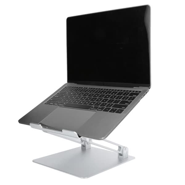 【NX】Bærbar computerstander Kølestativ til computer Varmeafgivelse Justerbar Notebookholder Tilbehør Sølv
