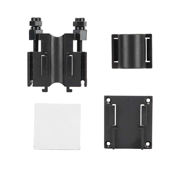 Akvarium Fixation Clamp Vattenrör Clip Fish Tanks Multifunktion Vatteninlopp Utlopp Fast fäste Svart