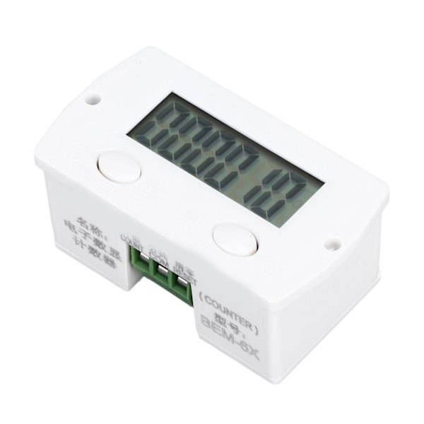 BERM Elektronisk Tæller Magnetisk Induktion Digital Display Industriel Stans Tæller 0‑999999