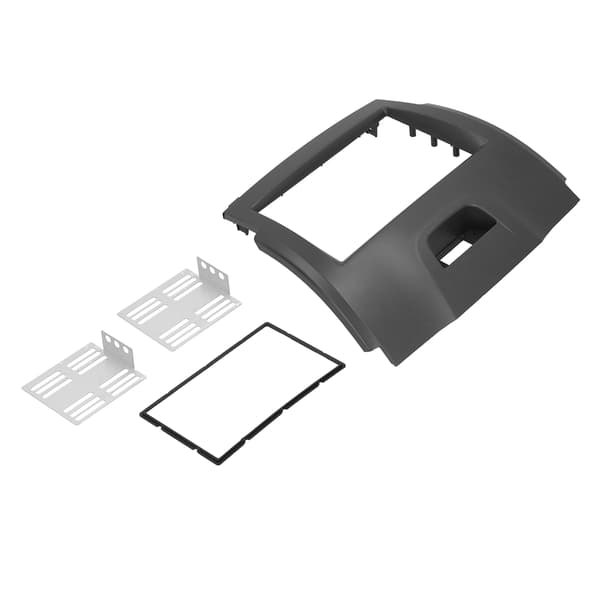 2-Din bilstereoradio Fascia CD Dashboard Panelbyte Kompatibel med CHEVROLET Trailblazer S-10 2012-2016