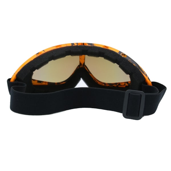 Farverige Skibriller til Voksne Børn Enkeltlags Professionelle Skibriller Snowboard Goggles Udendørs Cykling Motorcykel Skate Goggles