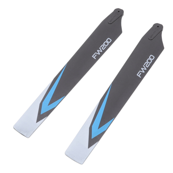 Fjärrkontroll Helikopter Propeller Hög seghet Säker RC Helikopter Tillbehör för Fly Wing FW200 Blue