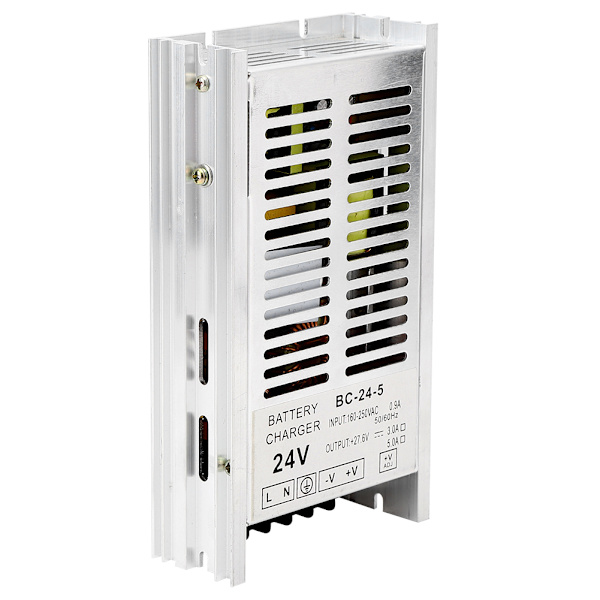 Generator batteriladdare Intelligent strömförsörjning BC‑24‑5 160‑250V flytande laddare 24V