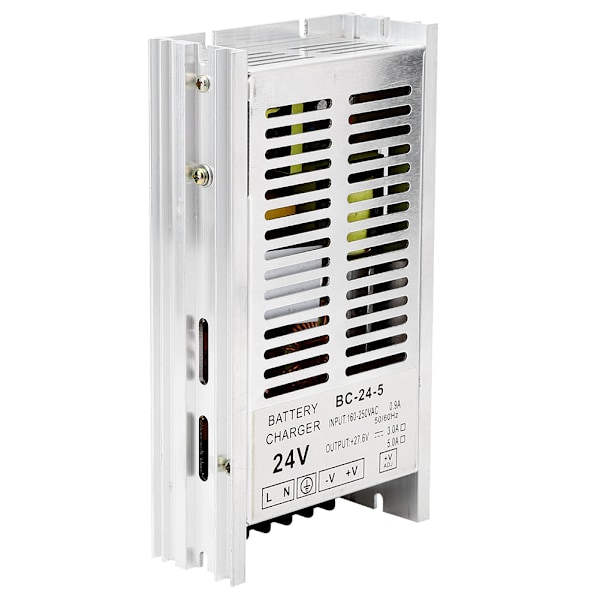 Generatorbatterilader Intelligent strømforsyning BC‑24‑5 160‑250V flydende lader 24V