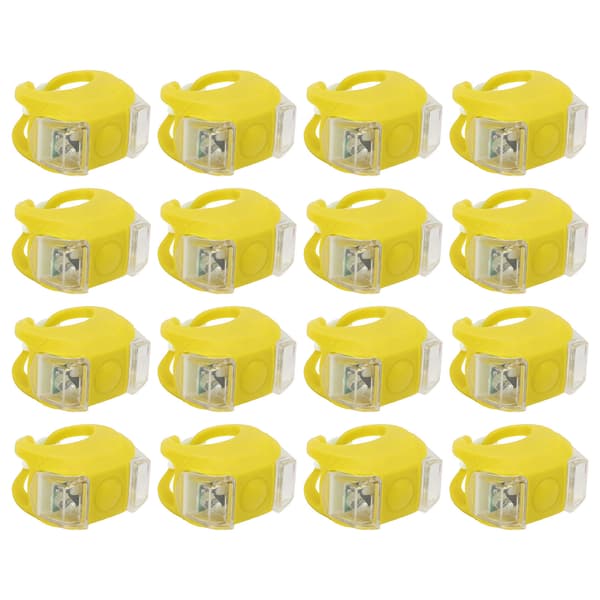 16 stk LED Båtnasjonalitetslys 3 Moduser Enkel Installasjon Lys Sterk Sikker Advarsel Båtlys for Båter Gule