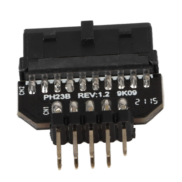 USB Moderkortsdeler Motherboard Usb2.0 9-pins til Usb3.0 19-pins frontpanel Forbindelseshunkontaktkonverteringsadapter