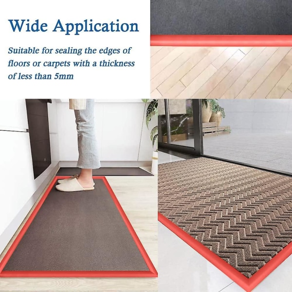 2 Meters Edge Guard-pvc Carpet Edge Strip-rubber Floor Transition