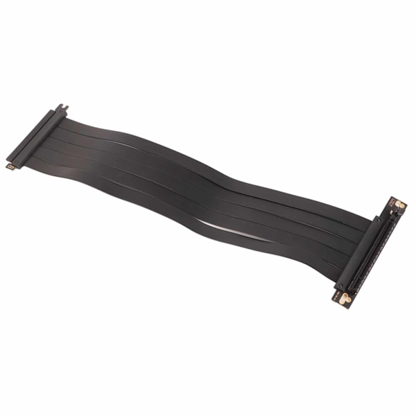 PCIE 4.0 X16 Riser-kaapeli korkean nopeuden joustava 90 asteen suorakulmainen PCIE-portti GPU-näytönohjaimen jatkokaapeli 40 cm