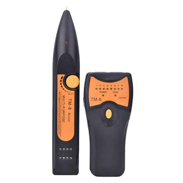 TM-8 UTP STP RJ45 RJ11 LAN Nettverkskabel Tester Finder Telefon Wire Tracker