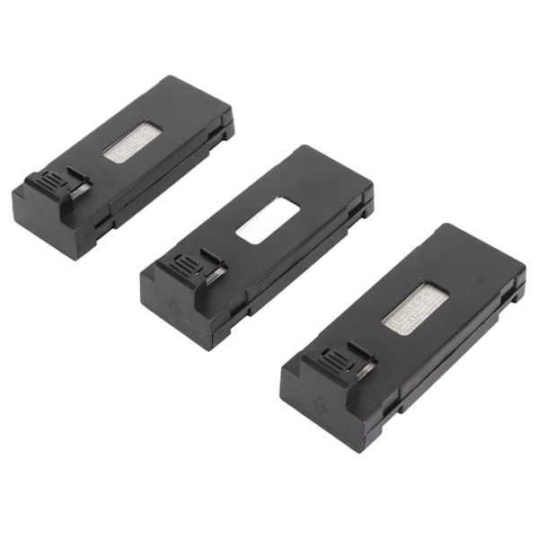 3st Drönarbatteri 2600MAH 3,7V Uppladdningsbart Quadcopter Drönarlitiumbatteri för E88 för Borstlöst för S13 S1 APP8GPS