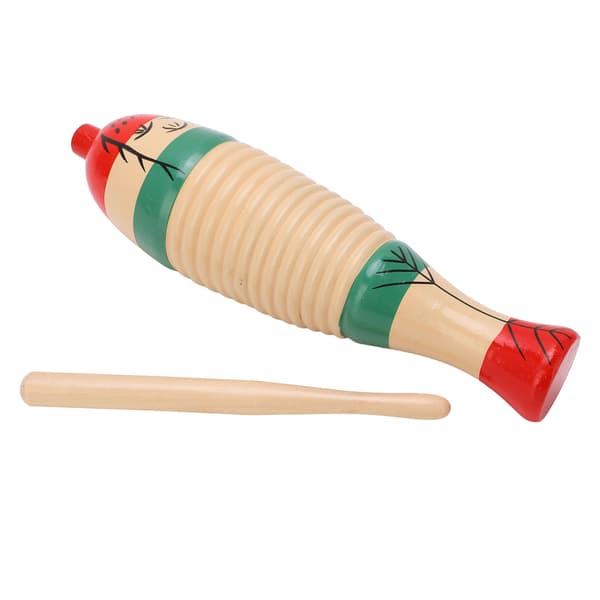 Trefisk Trommestikker Perkusjon Leke Instrument Perkusjon Leke for Barn Gaver