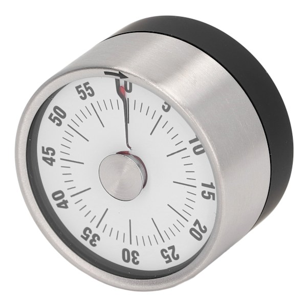 Magnetisk Timer Magnetdesign Rustfrit Stål 70db Alarm Høj Præcision Visuel Timer til Køkken Madlavning Management Hvid