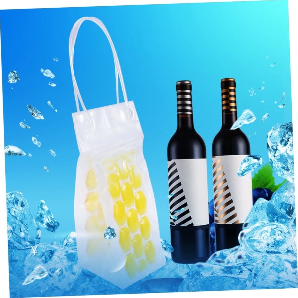 Bärbar isväska Vikbar tygväska Resväska Resekylare Wine Ice Bag