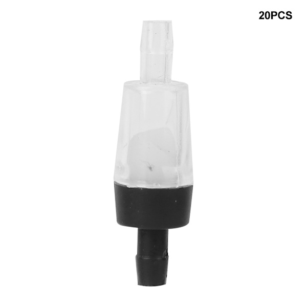 20 stk PVC-luftpumpe til akvarium, envejs-tilbageventil, tilbehør til fisketank