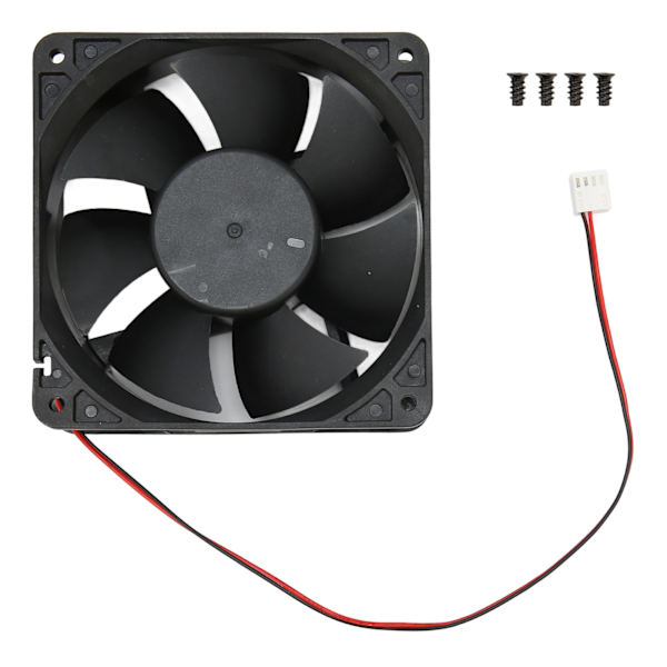 Fodral Kylfläkt 4000RMP 120mm PWM Datorfodral Fläkt Högt luftflöde 12V 4pin FG DC Borstlös kylfläkt
