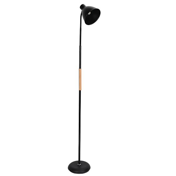 Enkel gulvlampe E27 Tricolor Stue Soveværelse Sengelampe LED-stående lampe til hjembelysning EU-stik 220V
