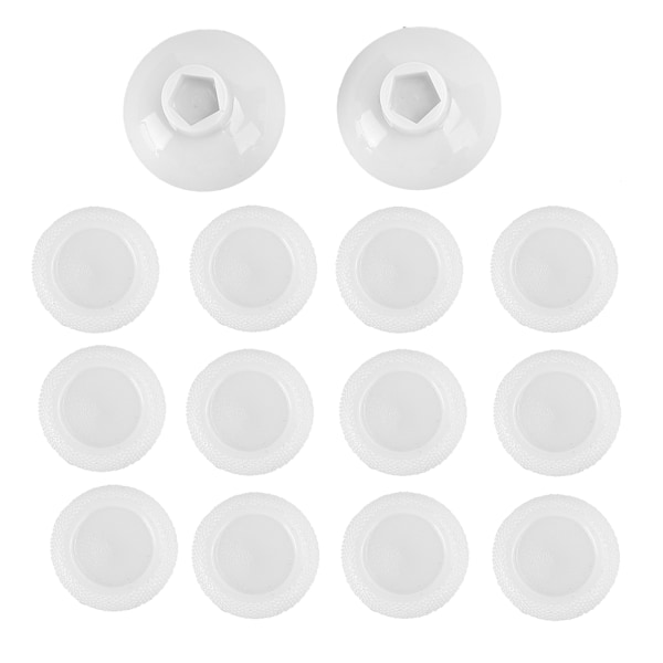 Justerbar höjd Rocker Cap Thumb Grips Cover Joystick för PS4/XBOX ONE GamepadWhite