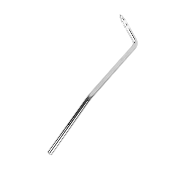 In-Line Elektrisk Gitarrtremoloarm Metall Multifunksjonell Tremoloarm Whammy Bar Sølv